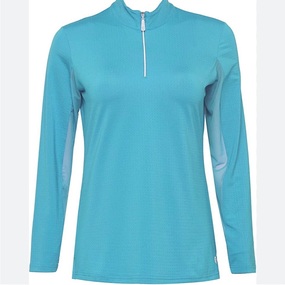 Bette & Court polo Zip Top size XL NWOT